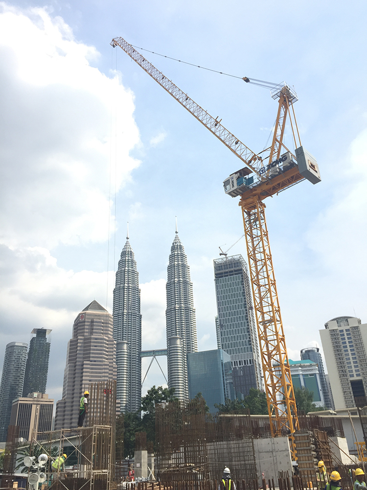 XCMG Official 100 Ton Asia Tower Crane XGTL1600 Price